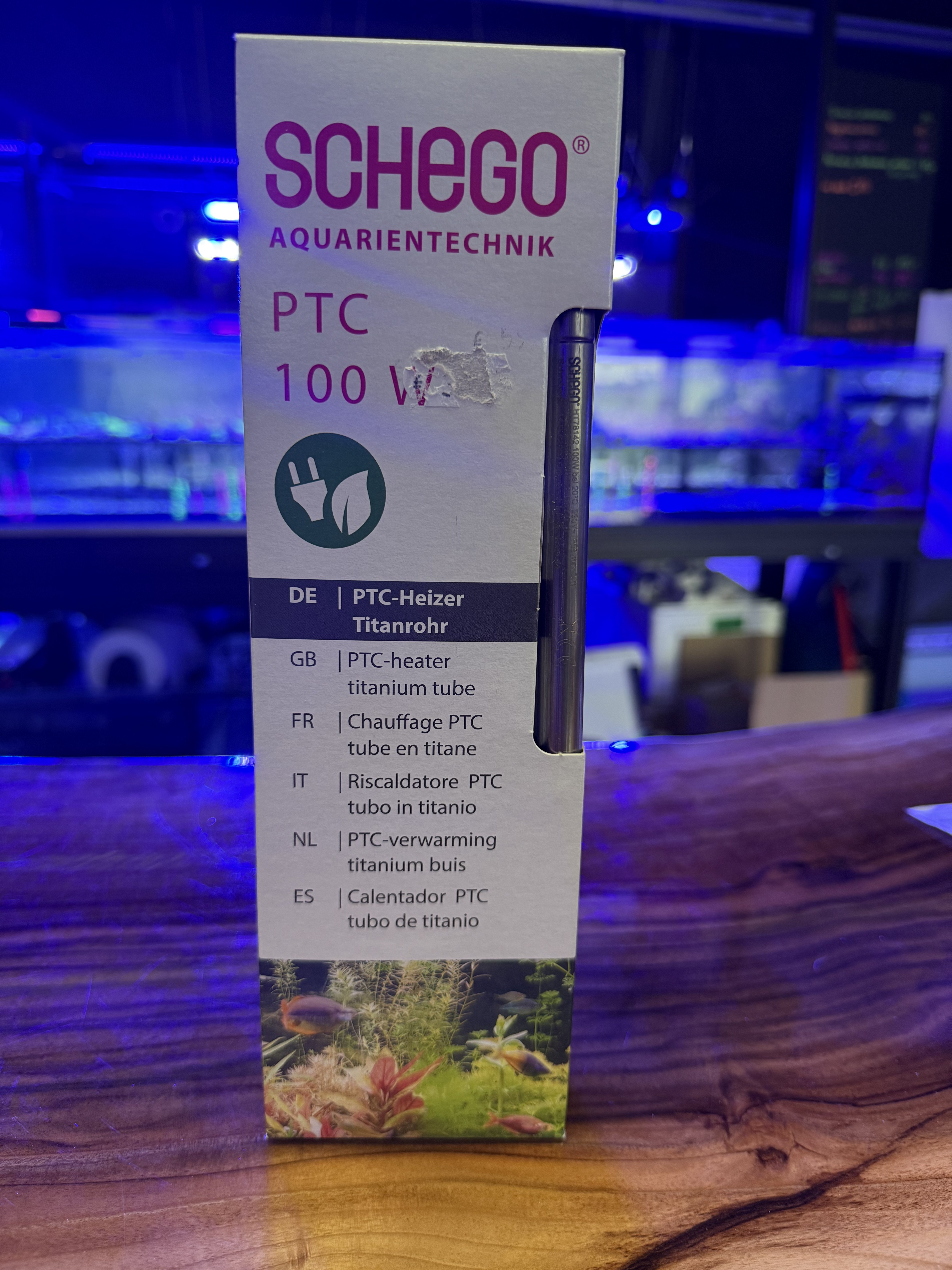 Schego PTC-Heizer Titanrohr 100 W