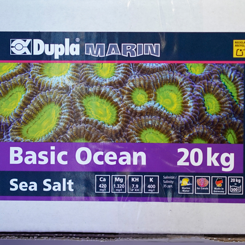 Meersalz zur Herstellung von Meersalz im Aquarium