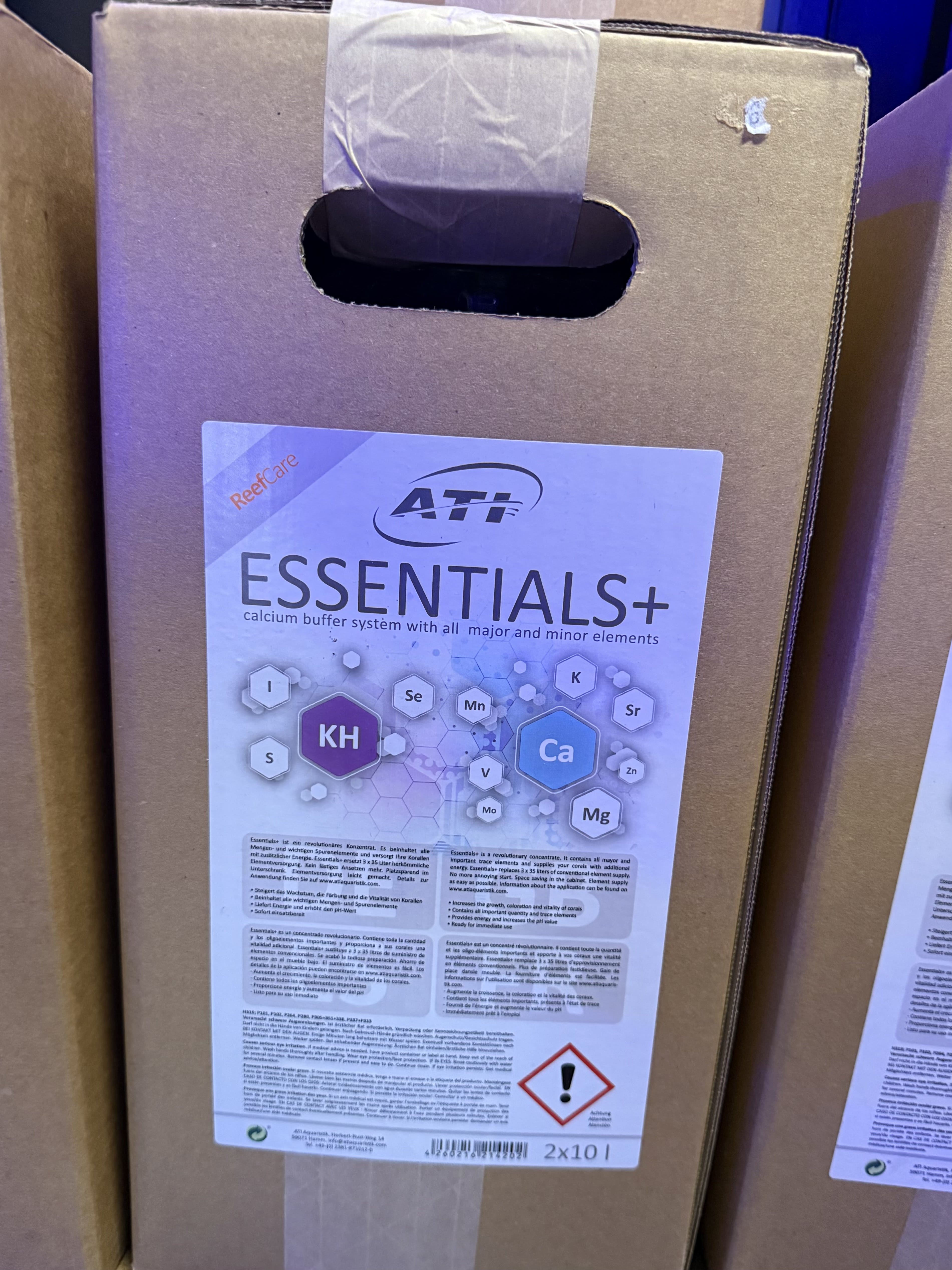 ATI Essentials + 2x10 L ATI Essentials + 2x10 L
